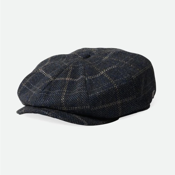 NEW| BROOD BAGGY NEWSBOY CAP| Navy,Black, off white |Size: XL - Picture 5 of 6